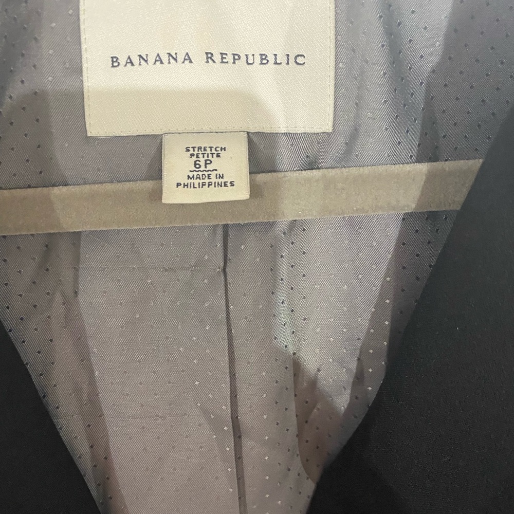 Banana republic black blazer